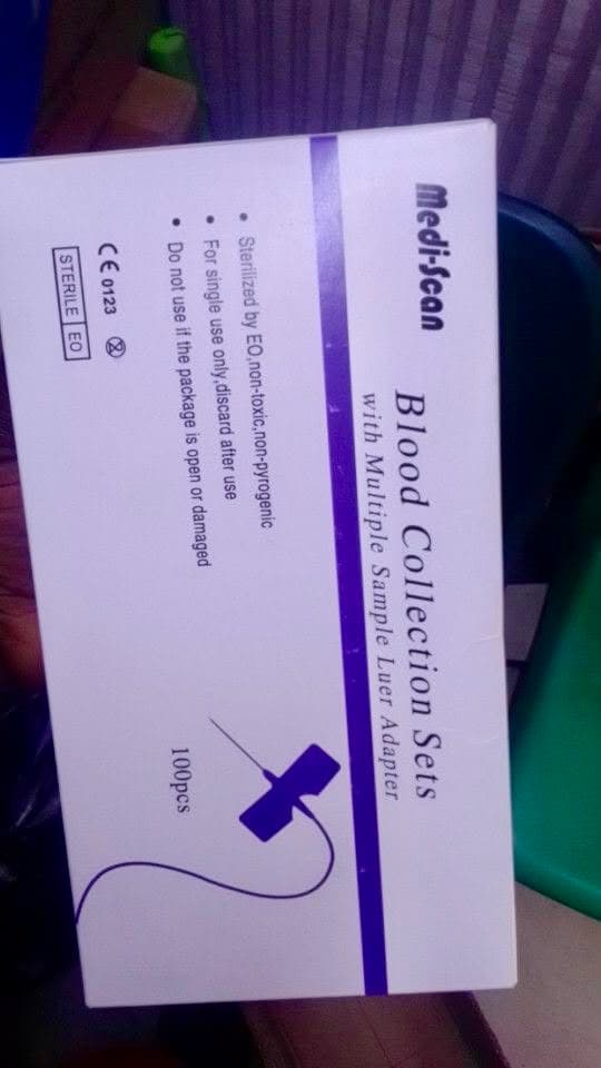 23G Blood Collection Set (Butterfly Needle)