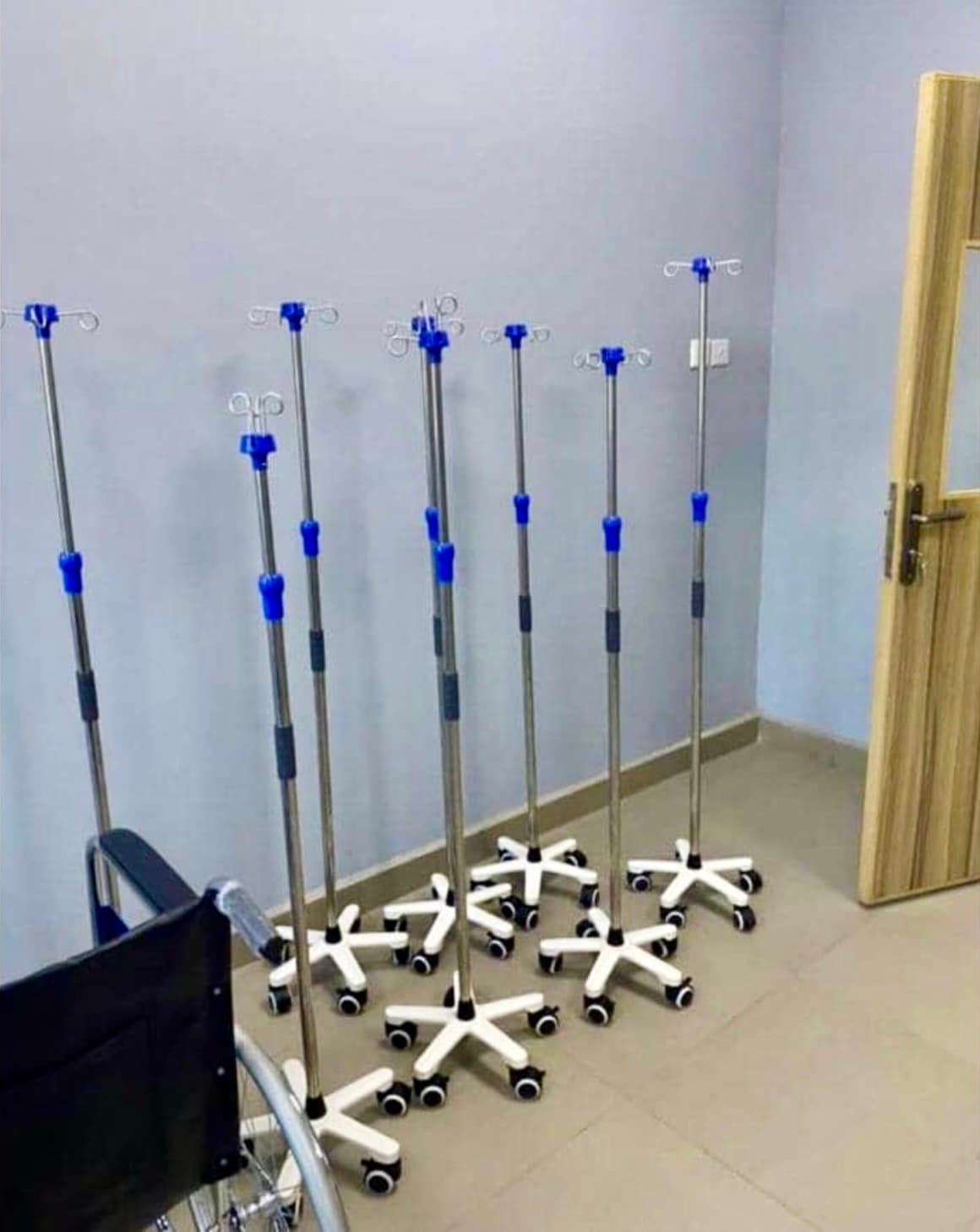 Stainless Steel IV Infusion Stand