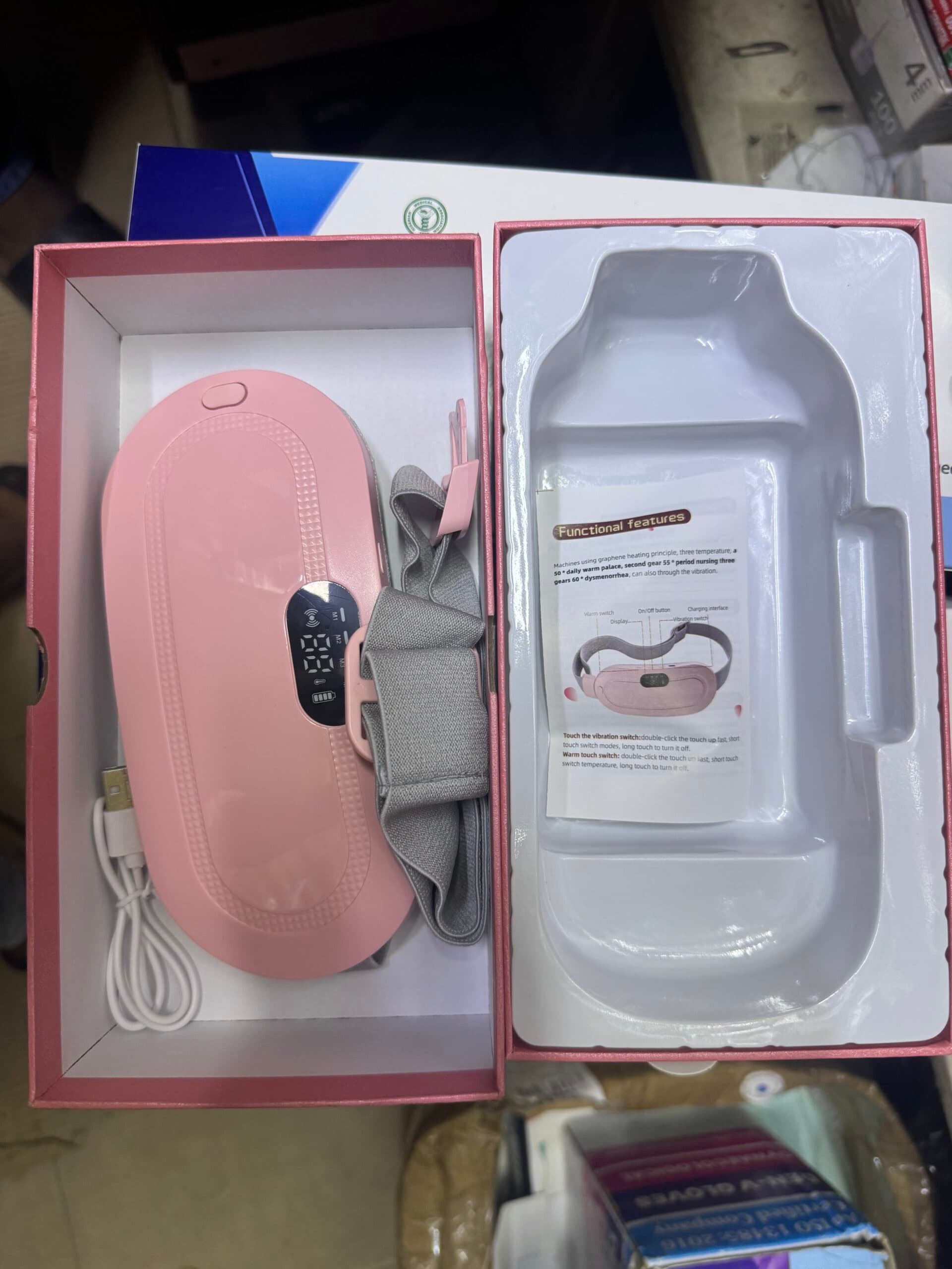 Cordless Rechargeable Heating Pad